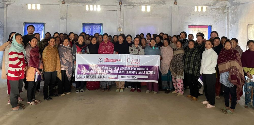 tEA buoying up women street vendors  through digital and financial schooling